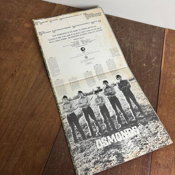 Osmonds 1971 Self titled MGM Records Double LP Vinyl Record Album - Picture 2 of 5